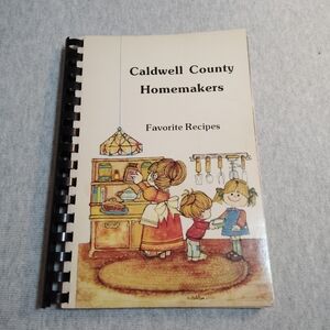 1986 Caldwell County Homemakers Favorite Recipes 142 pgs of Kentucky's Favorites